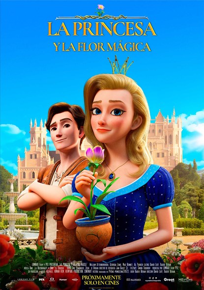 LA PRINCESA Y LA FLOR MAGICA