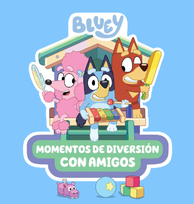 BLUEY EN CINES MOMENTOS DE DIVERSION CON AMIGOS
